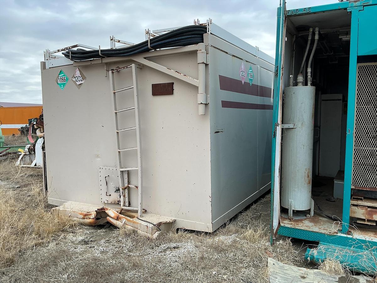 Used Welded Steel Generator Doghouse Combo