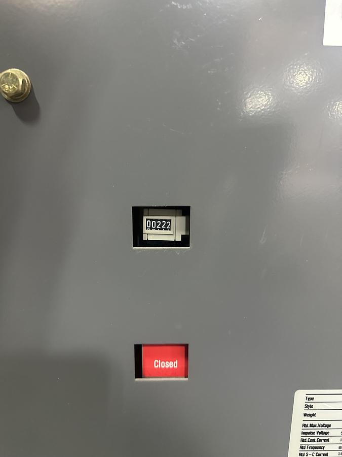 Used 2002 Cutler-Hammer 150VCB W500