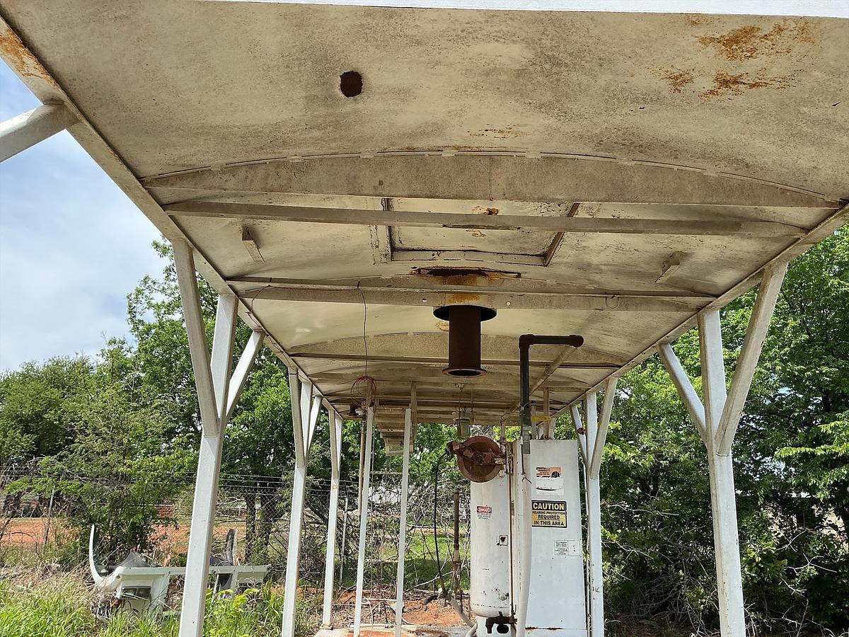 Used Empty Generator Shed on Skids