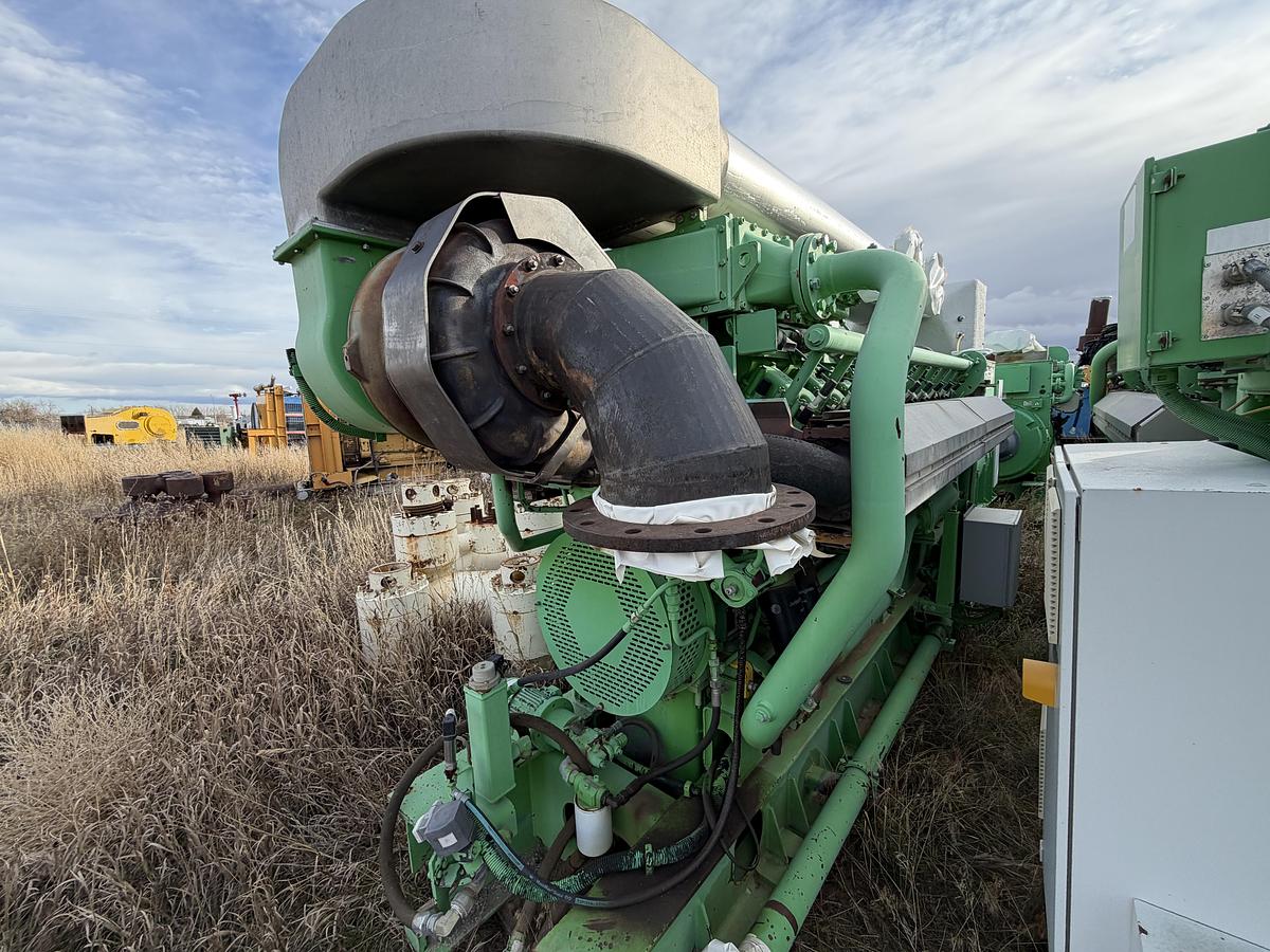 Used 2011 General Electric Jenbacher JGS 320 GS Natural Gas Generator 1712KW