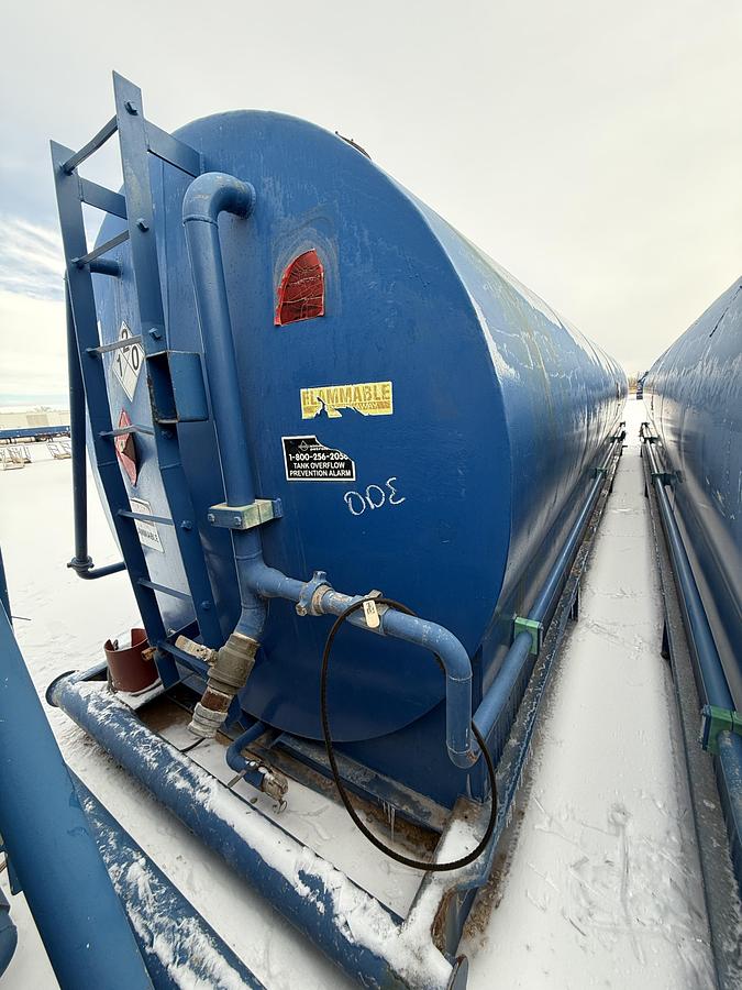 Used Skidded 15,000 Gallon Diesel Fuel Tank