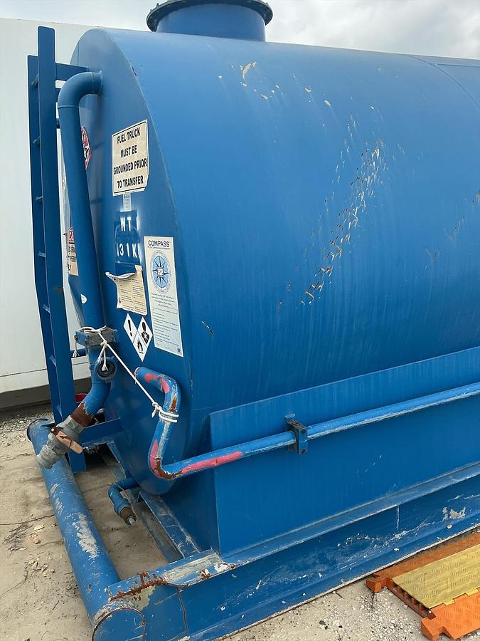 Used Fuel Tank, Welded Steel, H&P