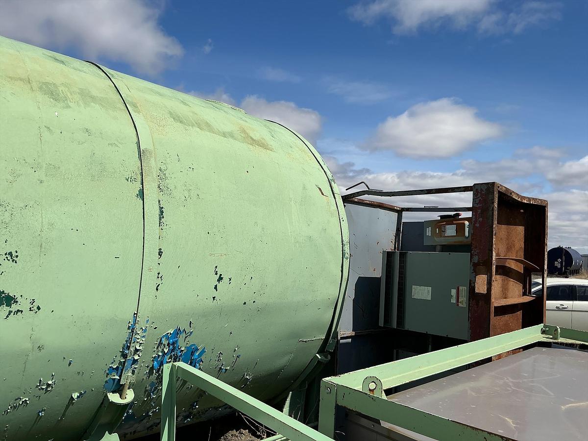 Used Welded Steel 22,000 Gallon Diesel Fuel Tank
