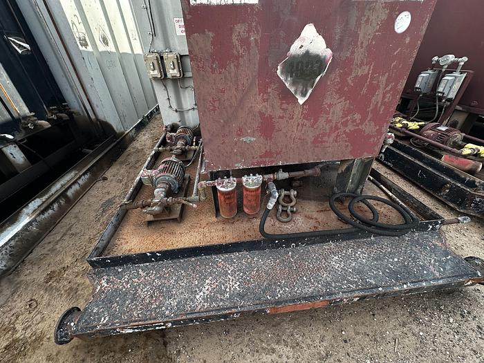 Used Skidded Fuel Tank 13,800 Gallon Diesel Tank