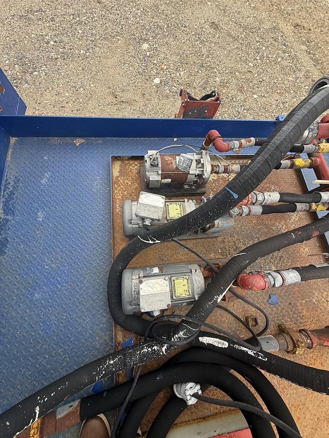 Used Diesel Fuel Tank Skidded 