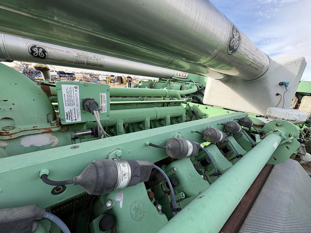 Used 2011 General Electric Jenbacher J320 Natural Gas Generator 1712KW