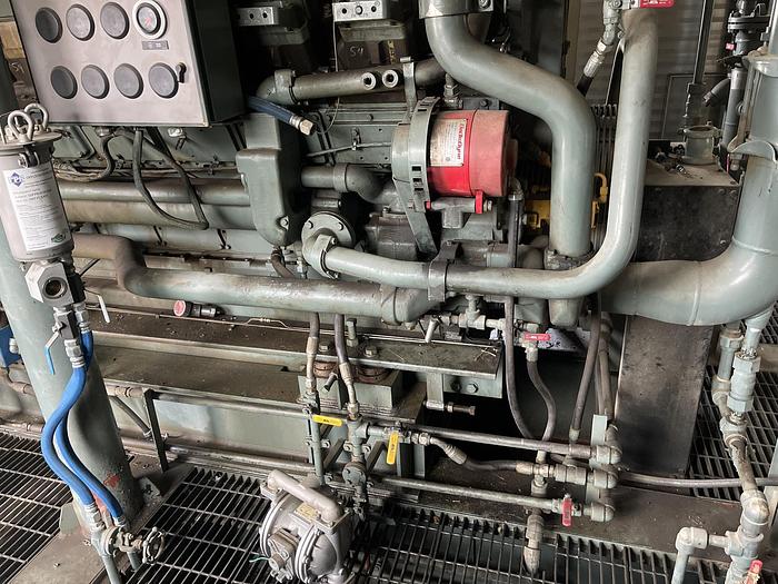 Used 2006 Cat G3516LE Ariel RG357M Screw Compressor