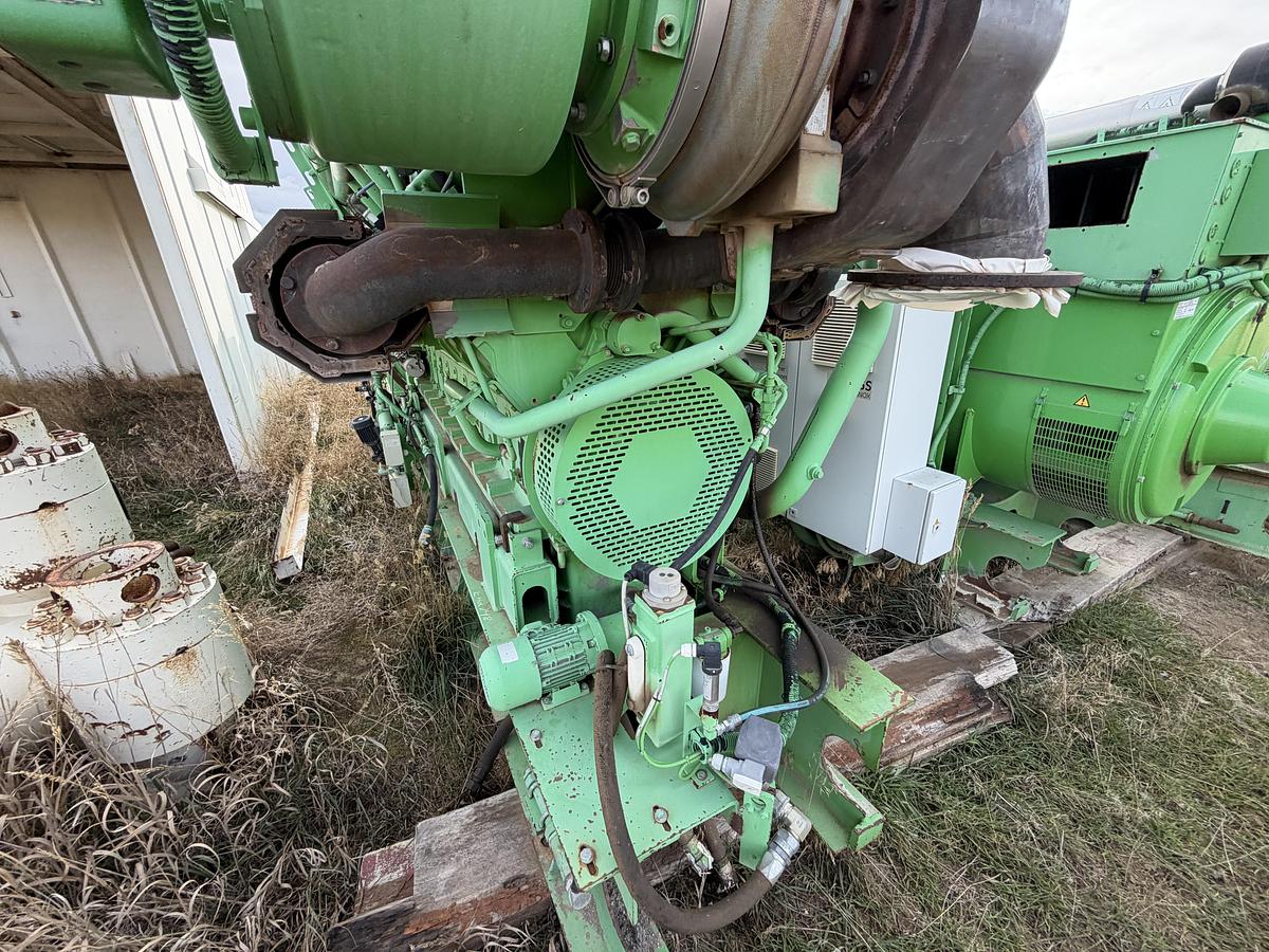 Used 2011 General Electric Jenbacher JGS 320 GS Natural Gas Generator 1712KW