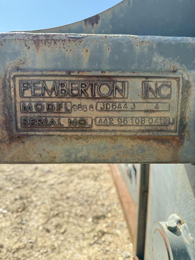 Used Pemberton Attachement Forks - Model JD644