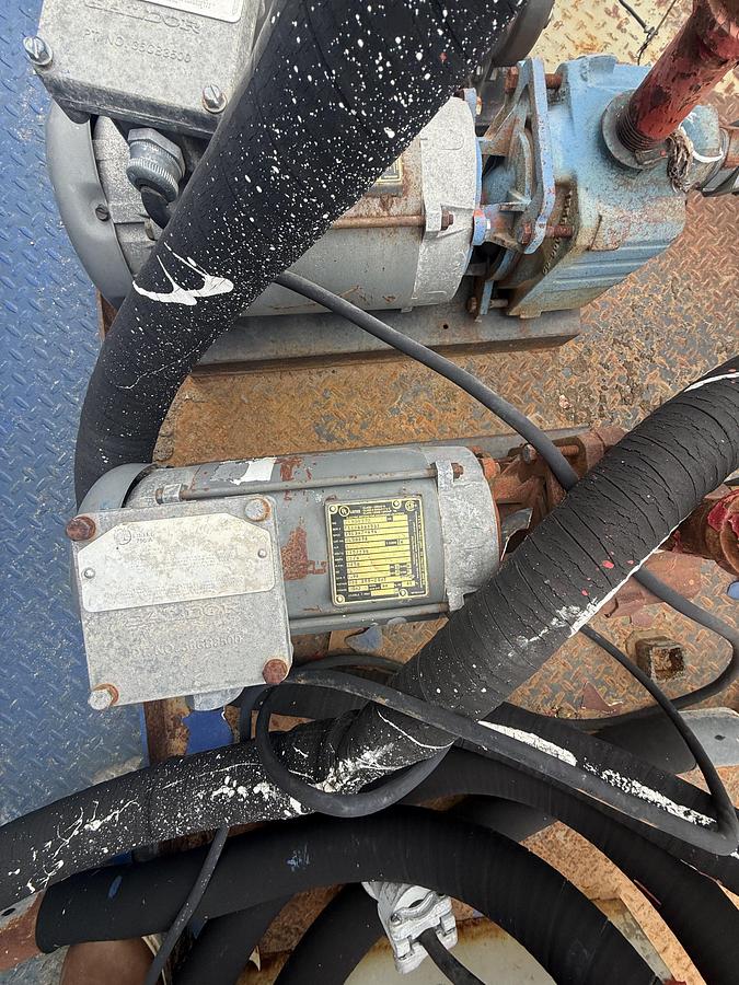 Used Diesel Fuel Tank Skidded 