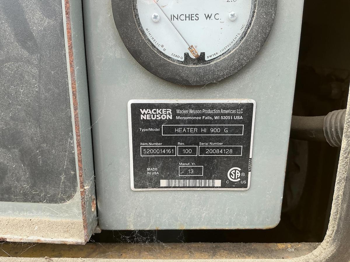 Used Wacker HI902 9M Space Heater 