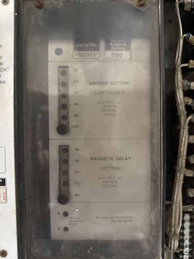 Used General Electric 1600 amp