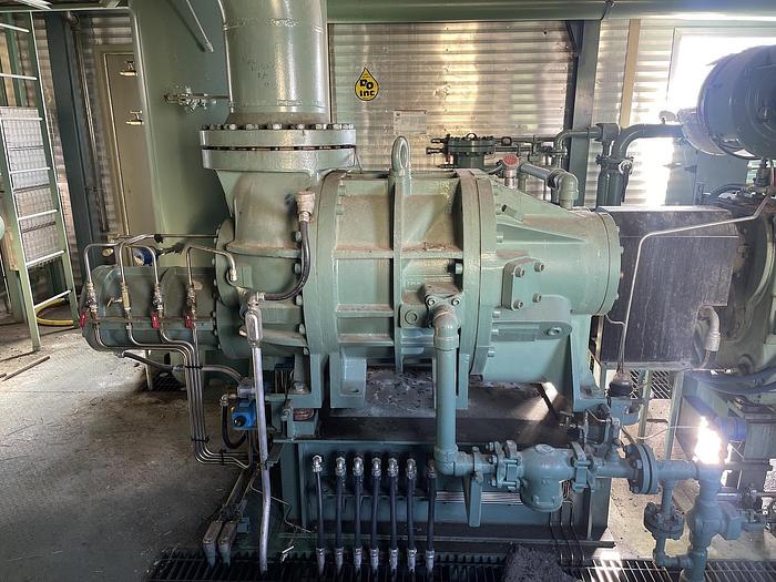 Used 2005 Cat Frick TDSH355L Caterpillar G3512LE Screw Compressor Package