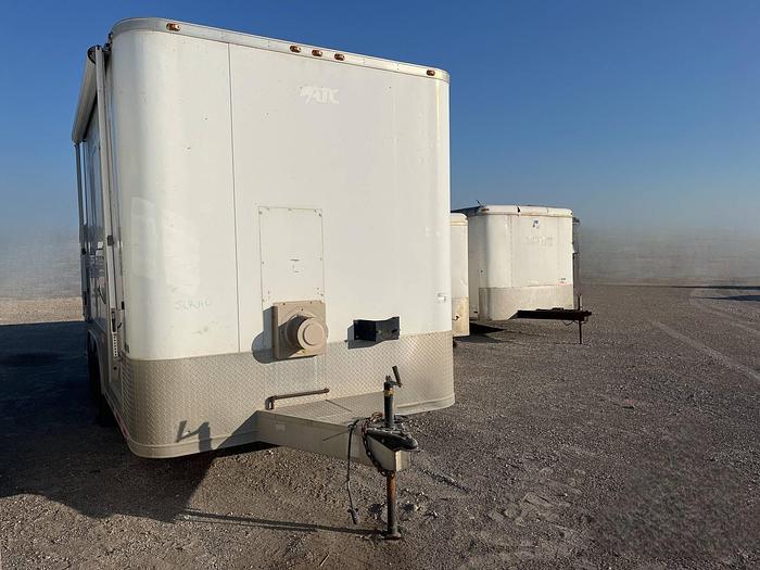 Used 2006 Aluminum Trailer Enclosed T/A 20 ft