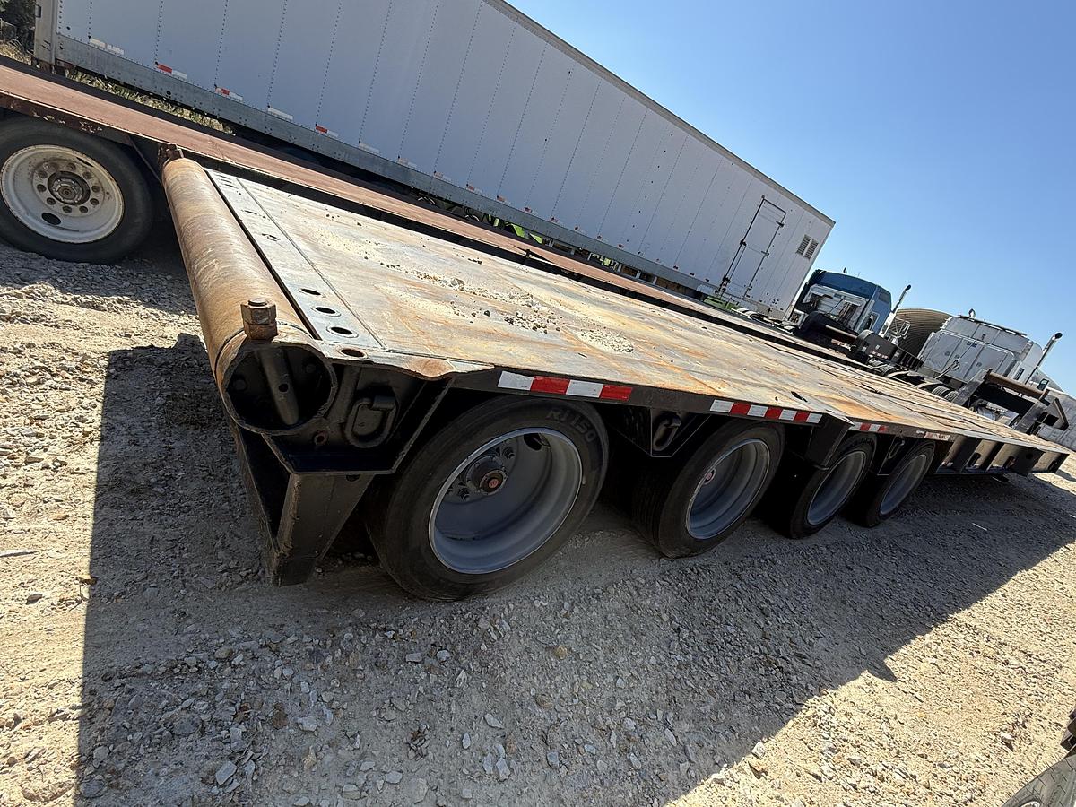 Used 2009 Nuttall Step Deck 4 Axel Trailer