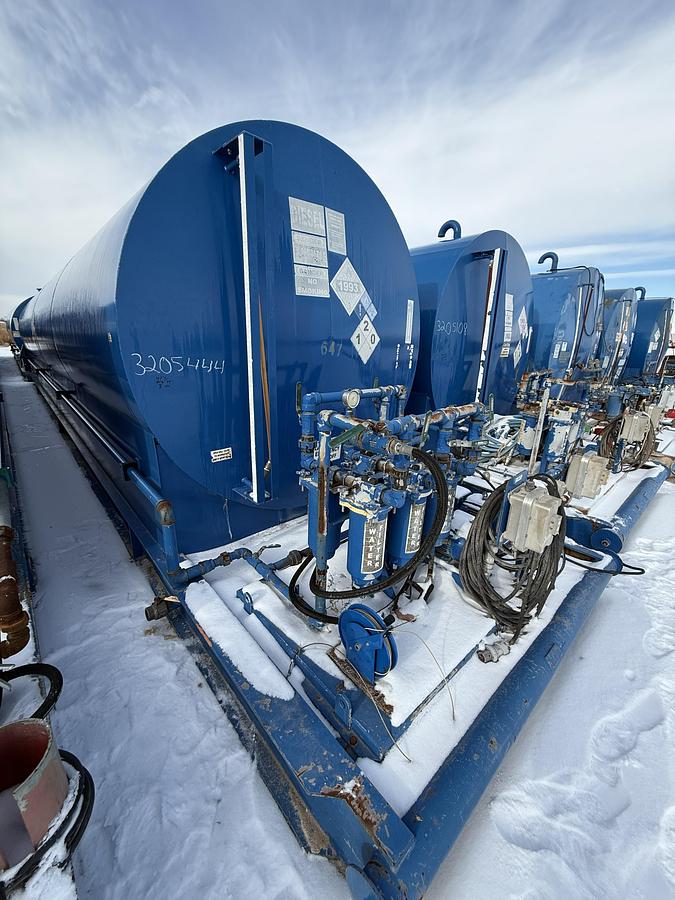 Used Skidded 15,000 Gallon Diesel Fuel Tank