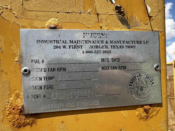 Used Cat  398 Radiator and Fan