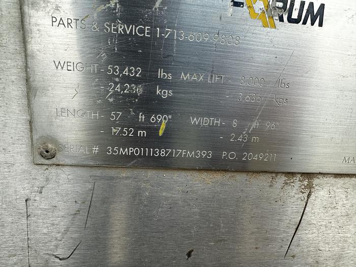 Used 2012 Forum Energy Technologies PWS-3550 Power Catwalk