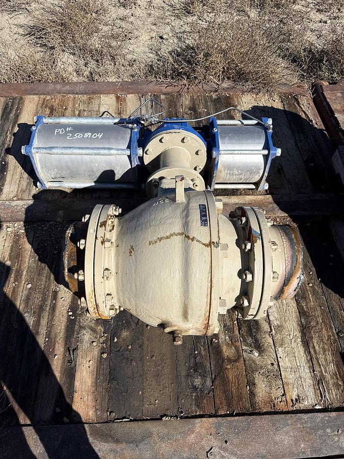 Used Morin Rotary actuator B-740U-S080