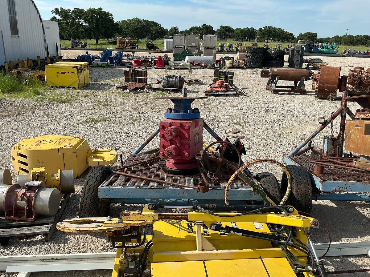 Used Manual Double Shutter BOP Trailered