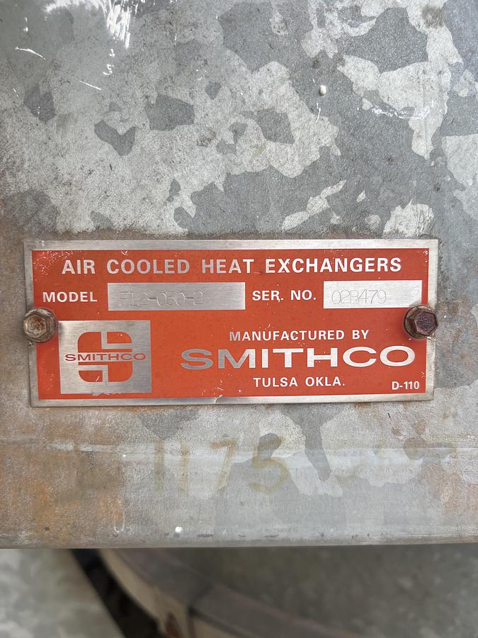 Used Smithco Air Cooled Heat Exchangers