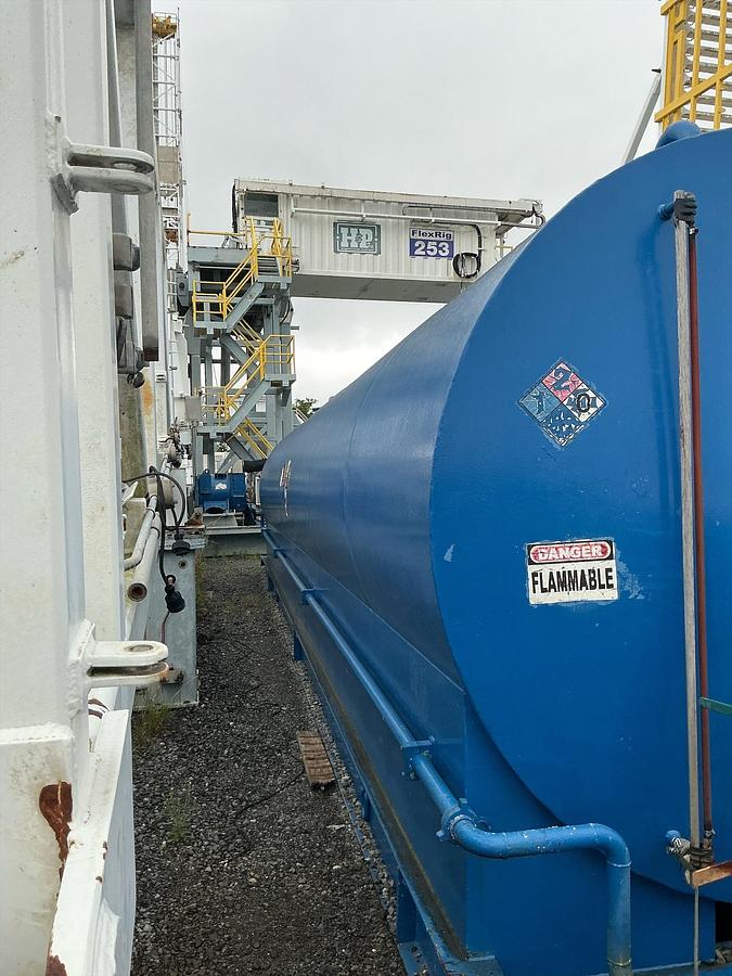 Used Fuel Tank, Welded Steel, H&P
