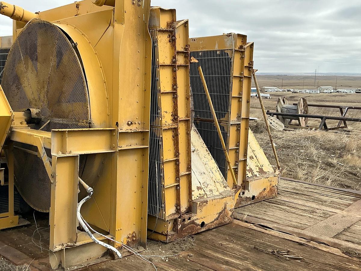 Used Caterpillar 3512 Electric Motor-Powered Radiator/Cooling Unit