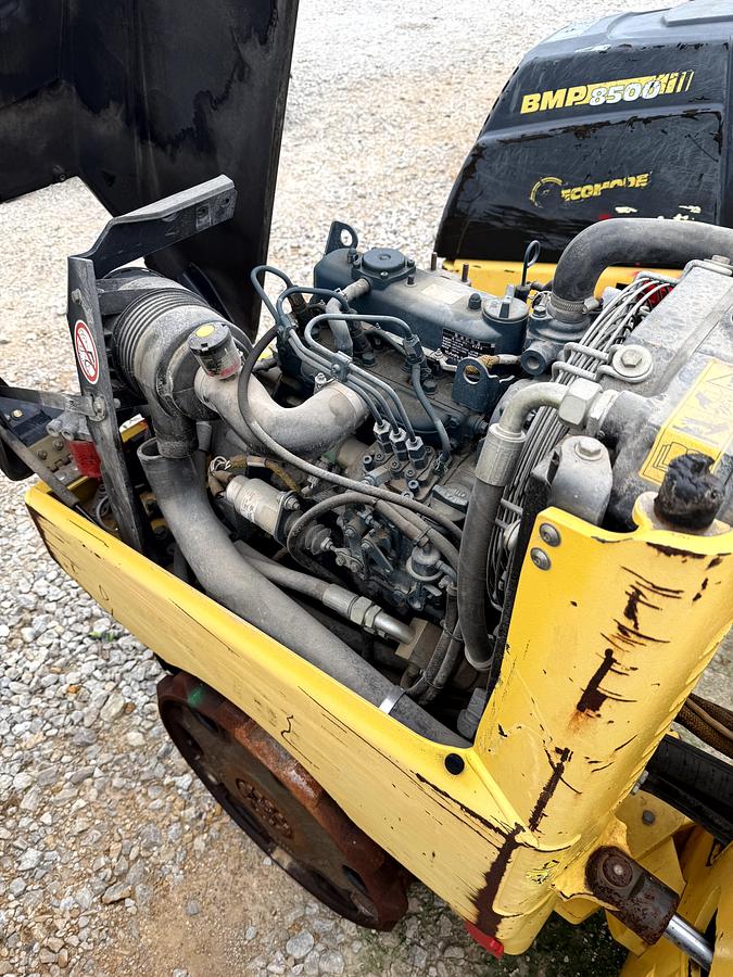 Used Bomag BMP 8500 Trench Roller Compactor