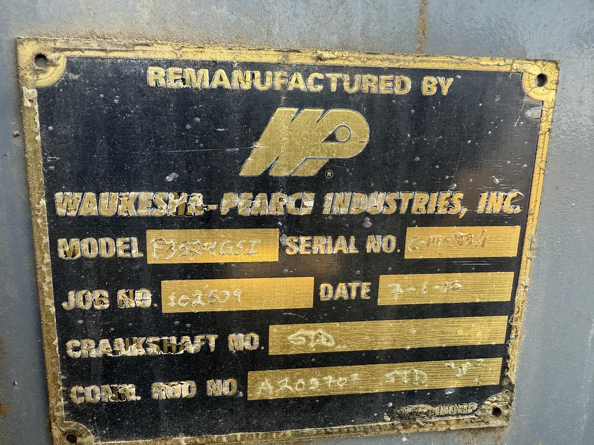 Used 2001 WAUKESHA F3524 GSI Diesel Engine
