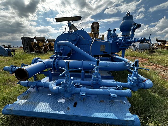 Used Ideco T-800 Triplex Mud Pump
