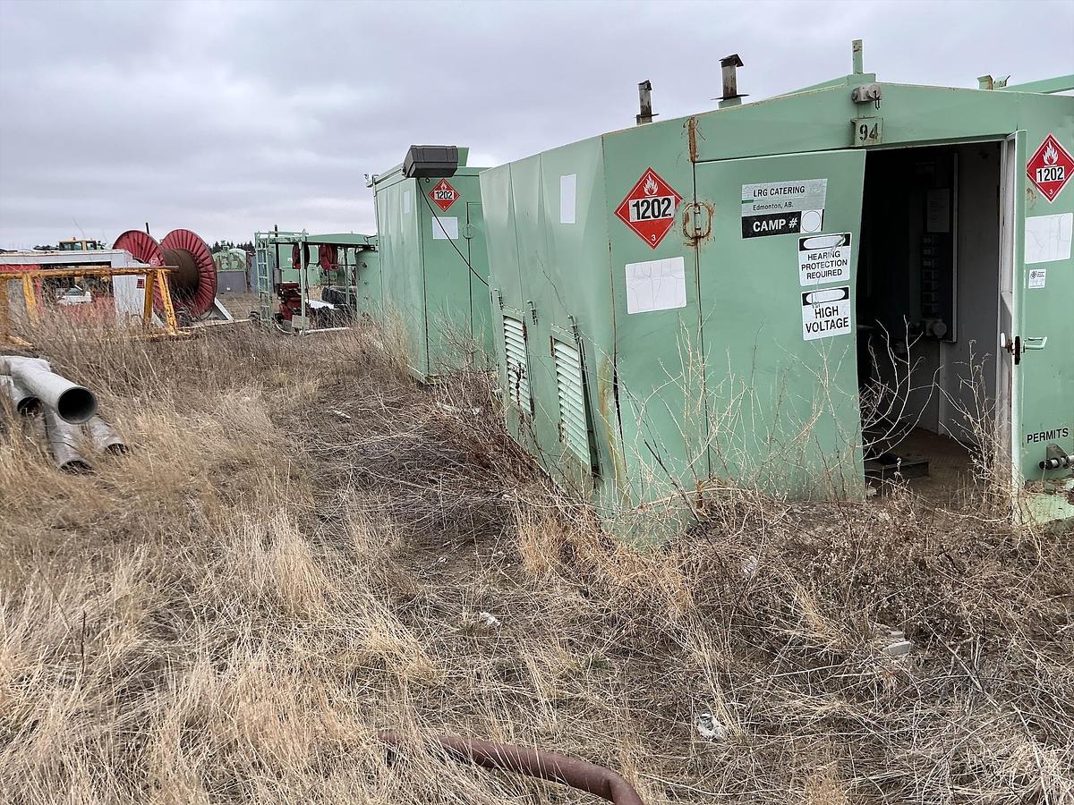 Used Welded Steel Gen Shed