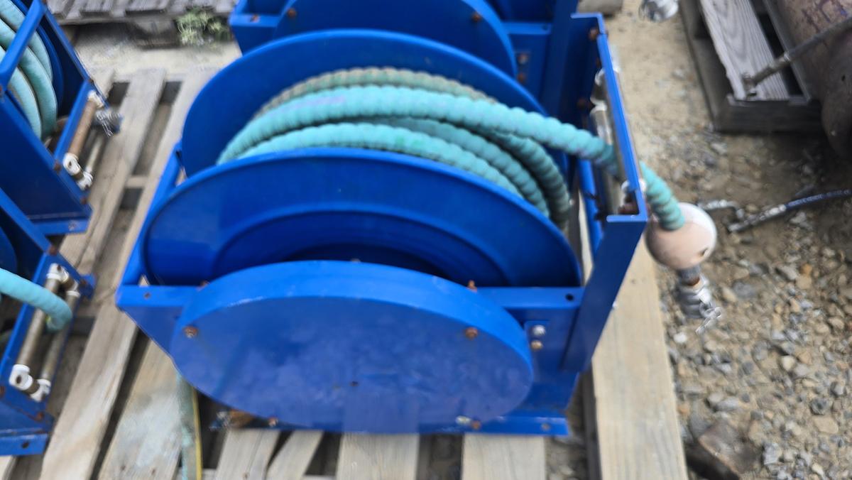 Used 3/4" Hydraulic Hose on Reel