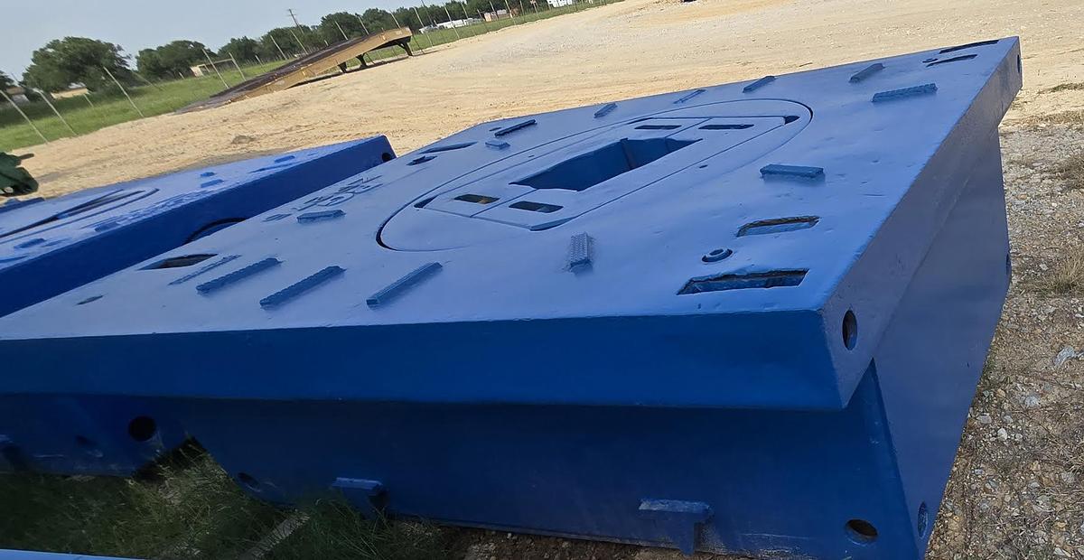 Used RG ZP275 Rotary Table