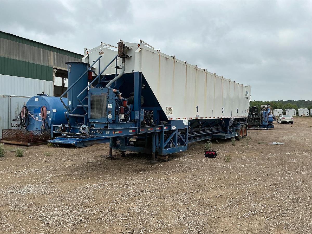 Used 2007 Appco Sand King FS-30 Portable Transfer Trailer