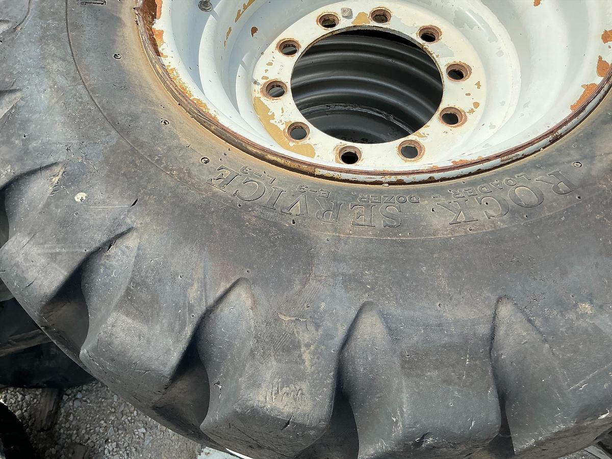 Used STA Rock Service Loader Dozer Tires 