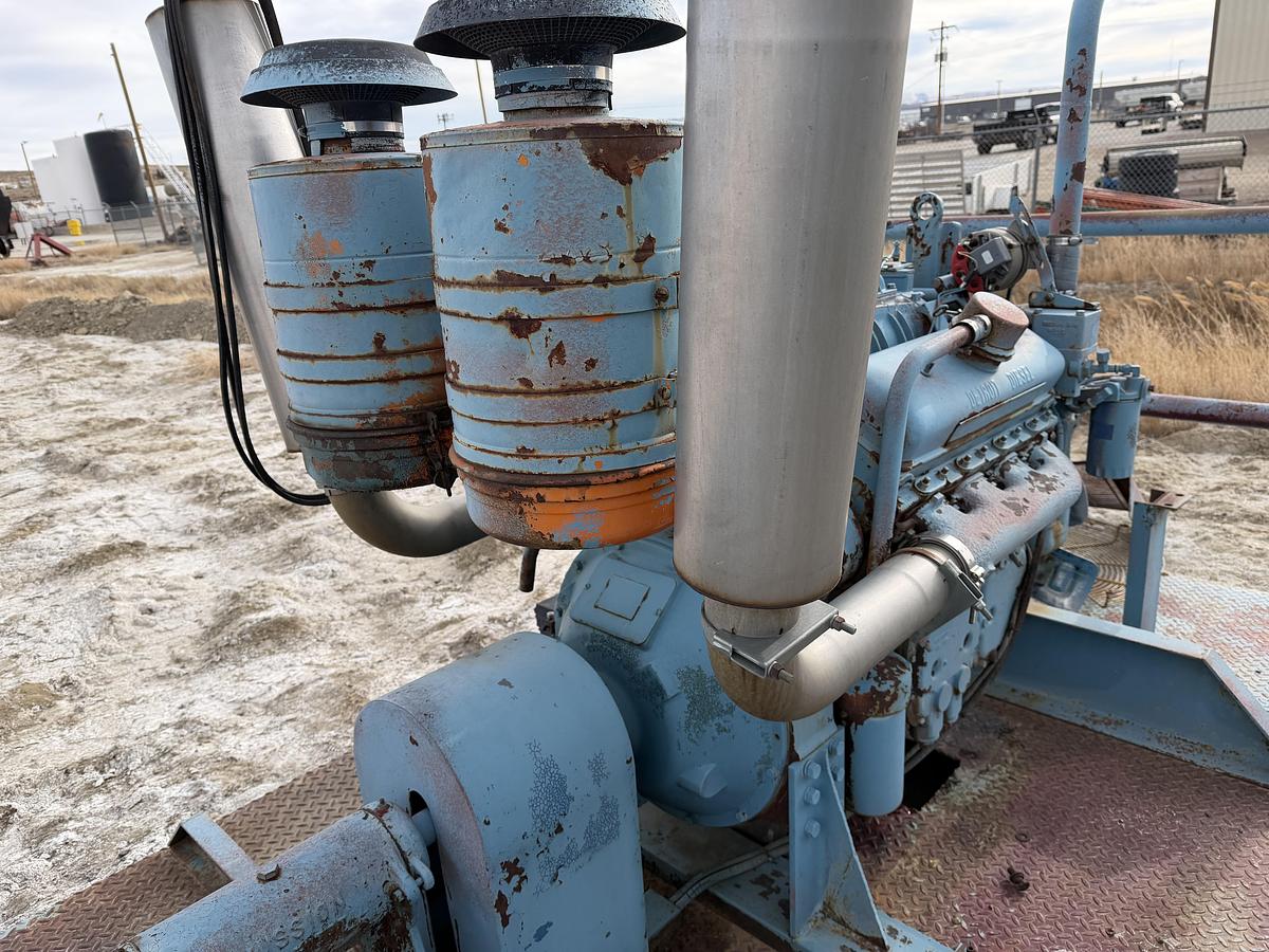 Used Skid Mounted Pump Mission Centrifugal Water Pump