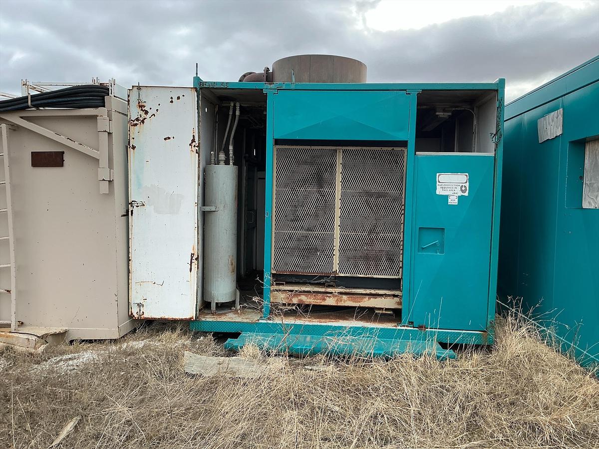 Used Welded Steel 2-Station Gen House