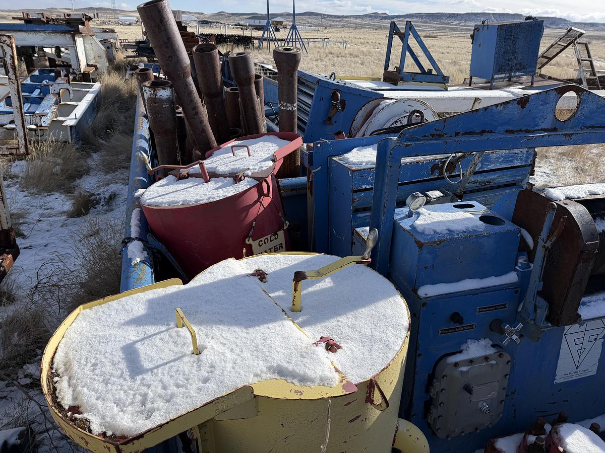 Used Junk Box with Lifting Subs, Wireline Units Rig #235