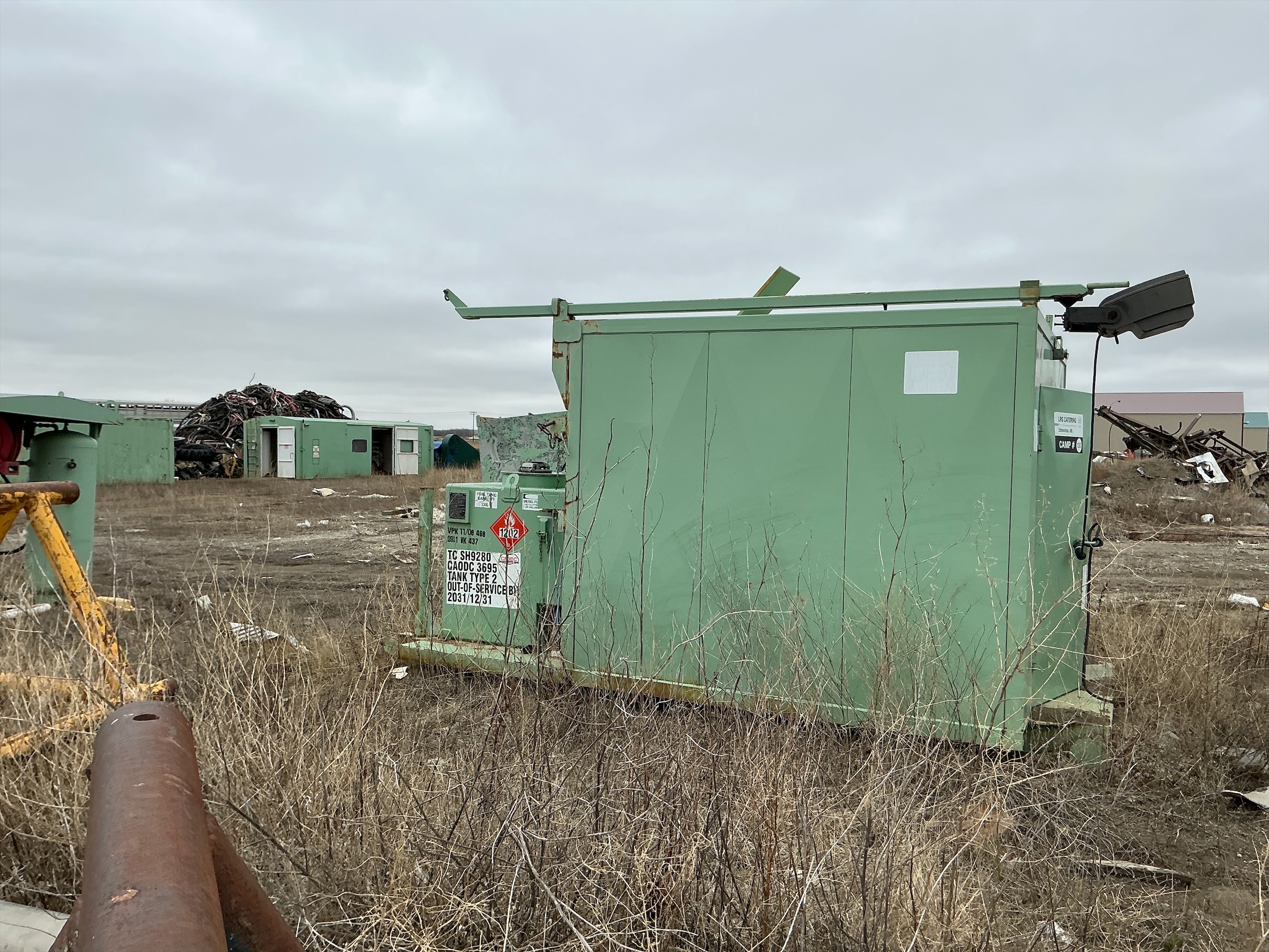 Used Welded Steel Gen Shed