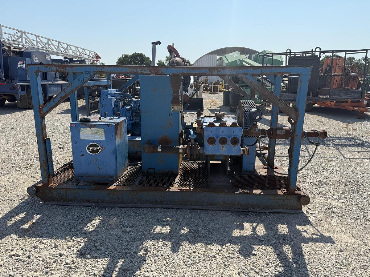 Used Well Service Triplex Mud Pump