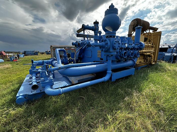 Used Ideco T-800 Triplex Mud Pump