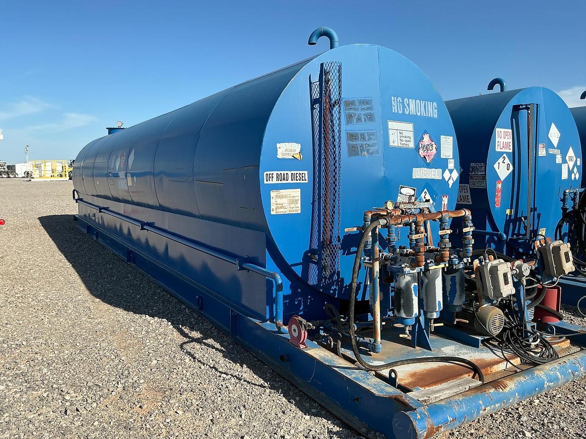 Used Welded Steel Fuel Tank H&P