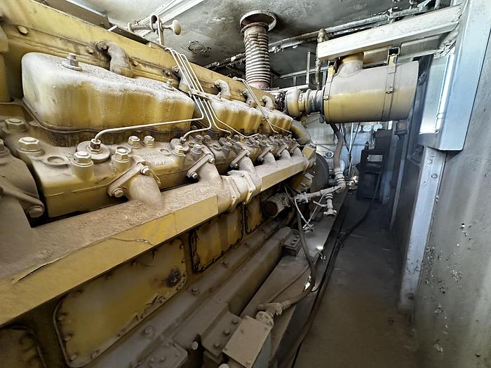 Used Cat D399 Diesel Generator Set 1030kw