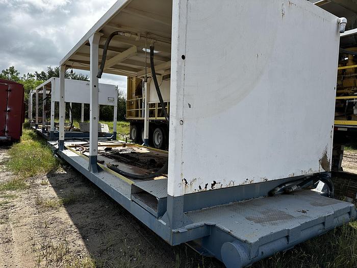 Used Welded Steel Generator Skids