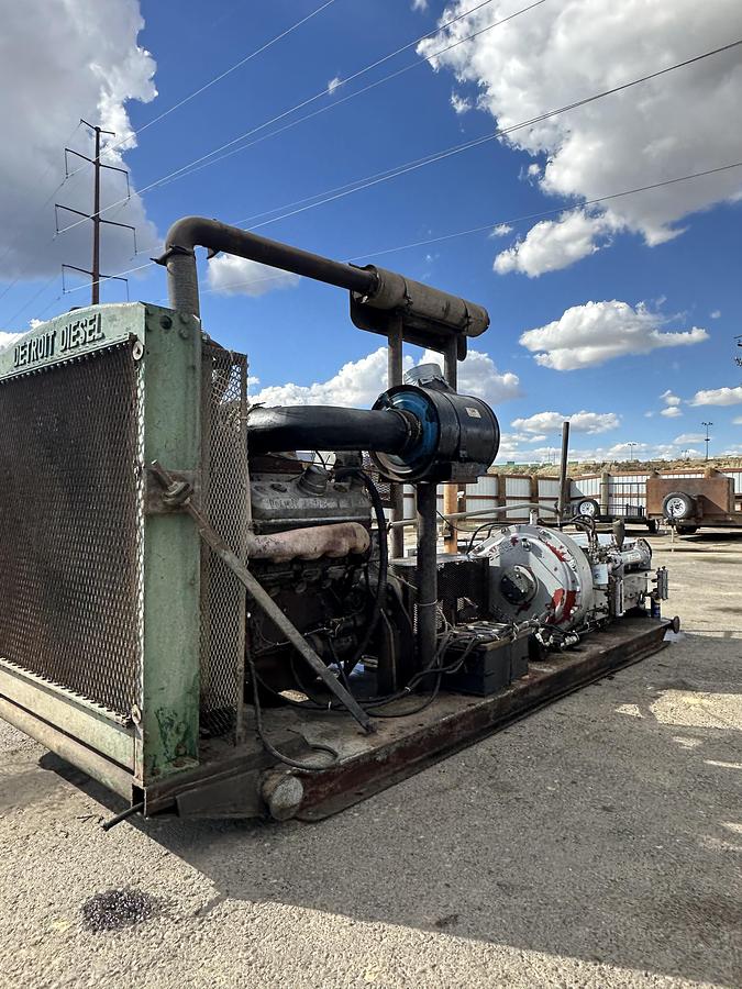 Used 1989 WEATHERFORD WBT 150 High pressure water pump