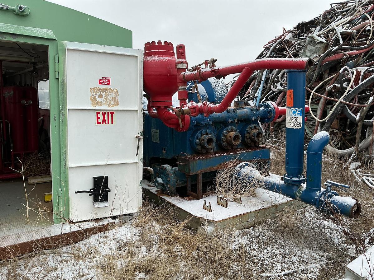 Used National Oil Well/Continental Emsco Mud Pump 