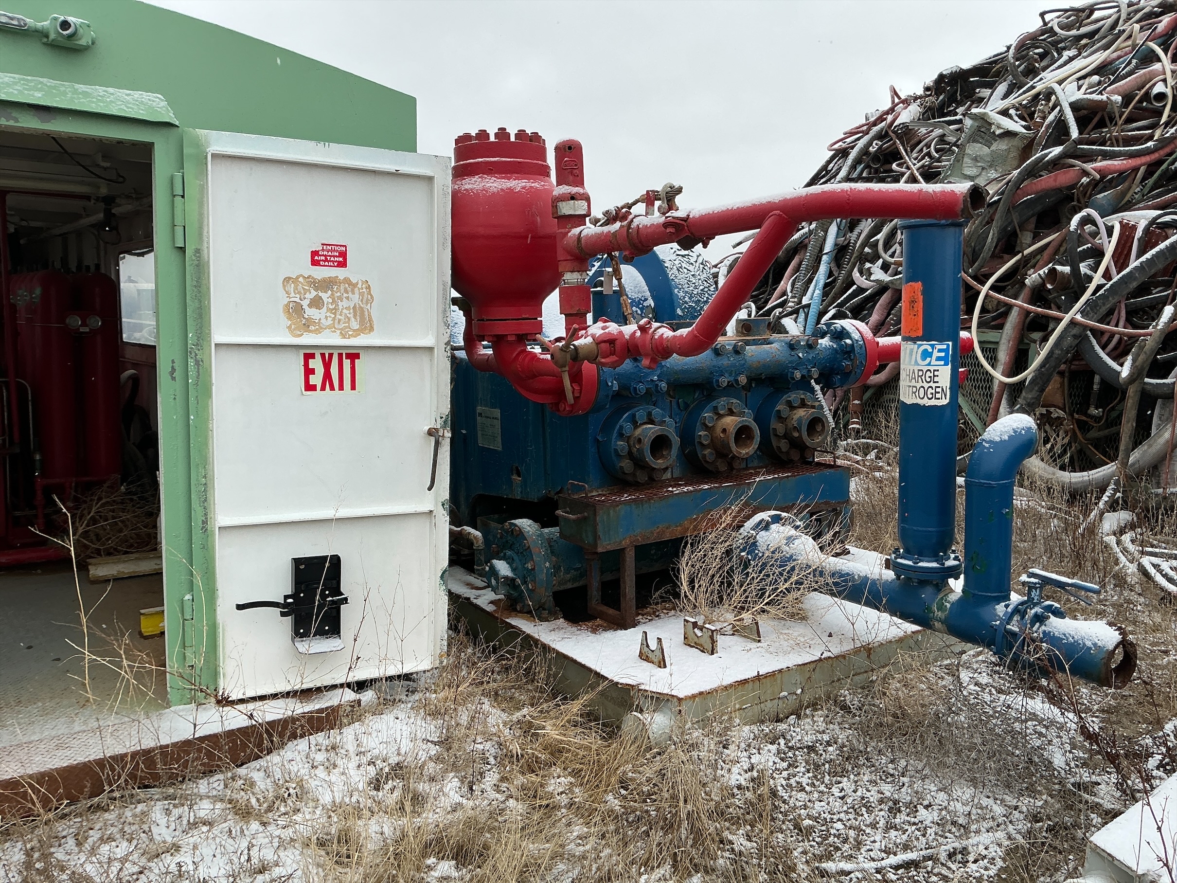 Used National Oil Well/Continental Emsco Mud Pump