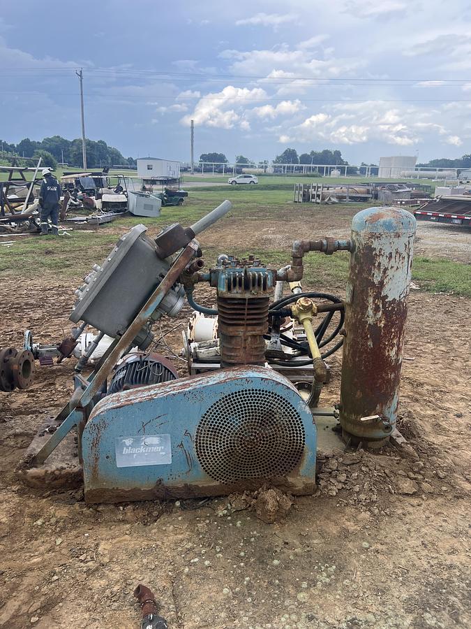 Used Blackmer gas compressor