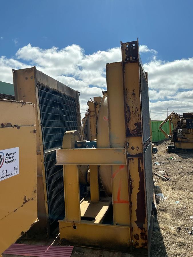 Used Caterpillar 3512 Electric Motor-Powered Radiator/Cooling Unit 