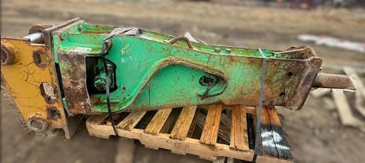 Used Hydraulic Hammer Attachment
